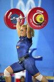 JJ. OO. PEKIN 2008. Total Olímpico  hasta 75 kg; Lidia VALENTIN, medalla de Plata, por dopaje de tres antecesoras.