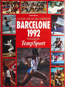 Portada del libro editado por la agencia francesa Temp Sport, sobre los JJ. OO. De Barcelona 1992.